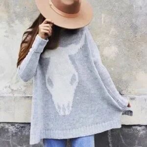 Show Me Your Mumu Mellow | Fireside Longhorn Sweater, size XS